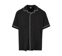 Urban Classics Bowling Short Sleeve Shirt Black M Men