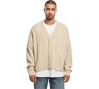 Urban Classics Men's Boxy Cardigan Sweatshirts, softseagrass, XL