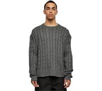 Urban Classics Men's Boxy Sweater Sweatshirt, Darkshadow, M