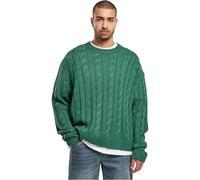Urban Classics Men's Boxy Sweater Sweatshirt, Green, XXXXL