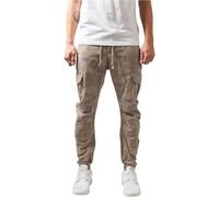 Urban Classics Men's Camo Cargo Jogging Pants, Sand Camo, 32W 30L UK