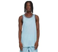 Urban Classics Men's Mesh Tank top Undershirt, Ocean Blue, S