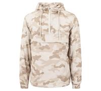 Urban Classics Men's Tb1623-camo Pull Over Windbreaker Jacket, Sandcamo, L