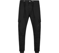 Urban Classics Men's Cargo Jogging Pants Slim Trousers, Black (Black 7), S