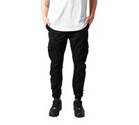 Urban Classics Men's Cargo Jogging Pants Slim Trousers, Black (Black 7), XL