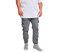 Urban Classics Men's Cargo Jogging Pants Slim Trousers, Grey (darkgrey 94), XL