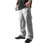 Urban Classics Men's cargo sweatpants, Grey (Grey 111), XL
