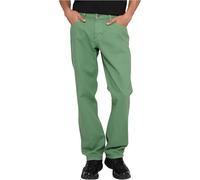 Urban Classics Men's Coloured Loose fit Jeans Pants, Leaf, 44