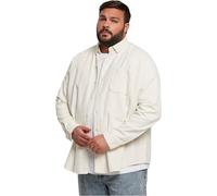 Urban Classics Men's Corduroy Shirt, whitesand, 3XL