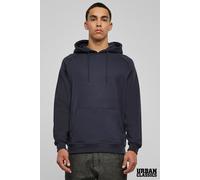 Urban Classics Men's Cotton Blend Kangaroo Pocket Drawcord Hoody in Navy | Size: Medium Urban Classics Navy M