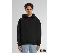 Urban Classics Men's Cotton Blend Ultra Heavy Kangaroo Pocket Oversized Hoody in Black | Size: Large Urban Classics Black L