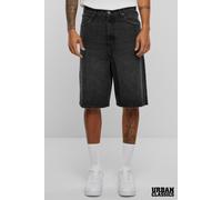 Urban Classics - 90's Heavy Denim Black Washed - Shorts - black - W36 - 100% Cotton,Denim W36