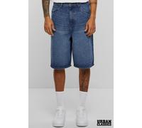 Urban Classics - 90's Heavy Denim New Mid Blue Washed - Shorts - blue - W36 - 100% Cotton,Denim W36