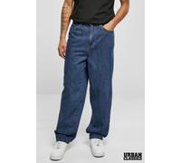 Urban Classics Men's Cotton Straight Leg Washed Denim Jeans in Blue | Size: 36 Urban Classics Blue 36