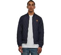 Urban Classics Men's Diamond Quilt Nylon Jacket, Blue (Navy 155), 5XL