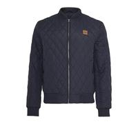 Urban Classics Men's Diamond Quilt Nylon Jacket, Blue (Navy 155), XXL