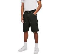 Urban Classics Men's Double Knee Carpenter Shorts, Black, 30