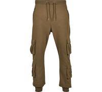 Urban Classics Double Pocket Terry Cargo Pants Green M Man