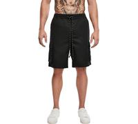Urban Classics Men's Drawstring Cargo Shorts, Black, XXXL