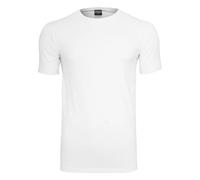 Urban Classics Men's Fitted Stretch Tee T-Shirt, White, L