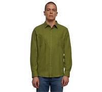 Urban Classics Men's Flanell Shirt, Newolive/newolive, 4XL