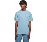 Urban Classics Men's Heavy Oversized Garment Dye Tee, Oversized T-Shirt for Men, Available in Many, Sizes S - 5XL, Horizon Blue, L