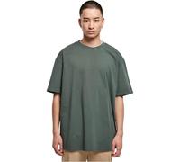 Urban Classics Men's Heavy Oversized Garment dye tee T-Shirt, Bottle Green, S