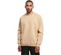 Urban Classics Men's Heavy Terry Garment Dye Crew Sweatshirt, Union Beige, XXL