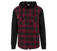 Urban Classics Hooded Ed Flanell Sweat Leeve Shirt