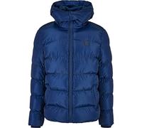 Urban Classics Men's Hooded Puffer Jacket with Quilted Interior, Space Blue, XL
