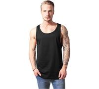 Urban Classics Men's Jersey Big Tank Top – Sports Shirt – Black – S