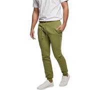 Urban Classics Men's Jogging Bottoms Organic Cotton Organic Basic Sweatpants Sports Trousers for Men in Many Colours, Sizes S - 5XL, Newolive, XXL