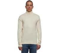 Urban Classics Men's Knitted Turtleneck Sweater Sweatshirt, Whitesand, 4XL