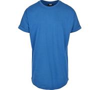 Urban Classics Men's Shaped Long Tee Camiseta, Sporty Blue, 4XL