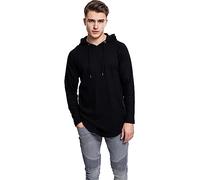 Urban Classics Sweatshirt Long Shaped Terry Black S Man