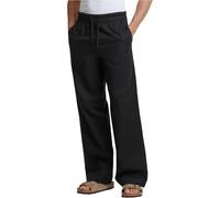 Urban Classics Men's Loose Cotton Linen Pants Trouser