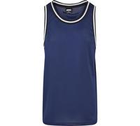 Urban Classics Men's Tb6706-mesh Tanktop Undershirt, Dark Blue, L