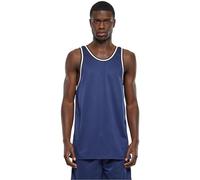 Urban Classics Men's Mesh Tank top Undershirt, Dark Blue, S
