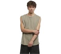Urban Classics Men's Open Edge Sleeveless Tee, Paleolive, 3XL