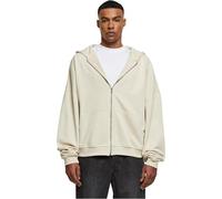 Urban Classics Men's Organic 90's Zip Hoodie Hooded Sweatshirt, Softseagrass, S