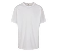 Urban Classics Men's Organic Basic Plain T-Shirt, White (White 00220), XXXX-Large