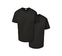Urban Classics Organic Basic Short Sleeve T-shirt 2 Units Black L Men