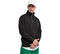 Urban Classics Men's Tb4148-organic Basic Troyer Sweater, Black, L