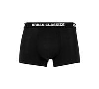Urban Classics Men's Organic Boxer Shorts, Pack of 3, White/Navy/Black, XXL
