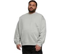 Urban Classics Men's Organic Boxy Pocket Crew Sweatshirt, Lightasphalt, XXXXXL