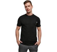 Urban Classics Men's Organic Cotton Basic Pocket Tee T-Shirt, Black, 5XL