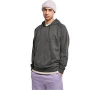 Urban Classics Men's Overdyed Hoody Hooded Sweatshirt, Blackbird, M