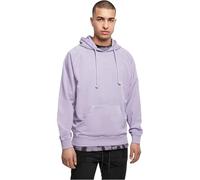 Urban Classics Men's Overdyed Hoody Hooded Sweatshirt, Lavender, L