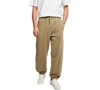 Urban Classics Men's Overdyed Sweatpants Trouser, Khaki, S