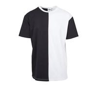 Urban Classics Men's Oversize Harlequin Tee T-Shirt, Black/White, 4XL (Tall)